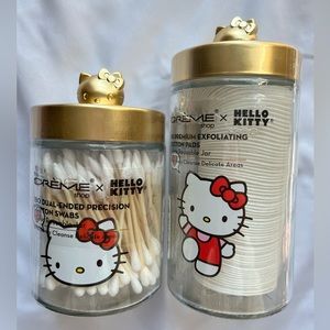 Hello Kitty Cotton Swab/Pad Set